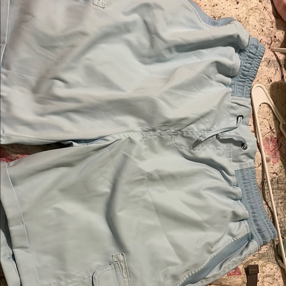 Men's Light Blue Shorts